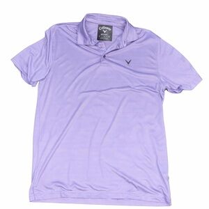 Callaway Opti-Dri Golf Polo – Lavender | Men’s Large